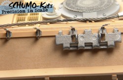 Rear spare-track holders for Tamiya Panther G and Jagdpanther