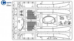 C Parts (C1-C26) for Tamiya M26 Pershing (56016) 1:16