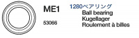 1280 Sealed Ball Bearing (ME1 x4) for Tamiya 56016 1:16