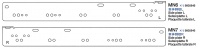 Side Plate L & R (MN6-MN7) for Tamiya M26 Pershing (56016)