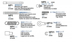 Maschinengewehrbeutel (MP1-MP2, MP4-MP6, MP11, MP18, MP21)