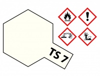 Tamiya TS7 Racing Weiß / Racing White - Glänzend - 100ml