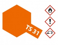 Tamiya TS31 Leuchtorange / Intensiv Orange - Glänzend - 100ml