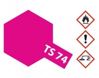 Tamiya TS74 Rot Transparent / Klar - Glänzend - 100ml