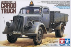 German 3t 4x2 Cargo Truck - 