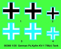 Pz.Kpfw. 756(r) KV-1 - Deutscher Beutepanzer - 1:35