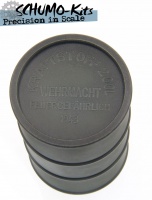 Markings and Closures for 200L Wehrmacht Fuel Drums