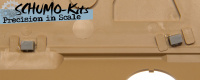 Winkelspiegelset für Tamiya Königstiger, 1:16