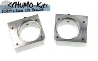 Idler System Mount, solid Aluminum, for Tamiya King Tiger