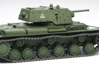 KV-1 mit Zusatzpanzerung - Russischer Kampfpanzer - 1:48
