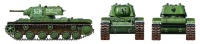 KV-1 mit Zusatzpanzerung - Russischer Kampfpanzer - 1:48