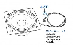 Lautsprecher für Tamiya Leopard 2A6 (56020) 1:16