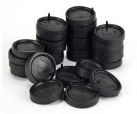Road Wheel Rubber (28 pcs.) for Tamiya Leopard 2A6 56019 / 56020 / Leopard 2A7V 56046 / 56047 - 1/16