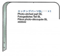 Photo-Etched Part BL for Tamiya Leopard 2A6 (56020) 1:16