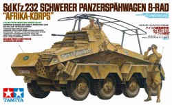 Sd.Kfz.232 Afrika Korps 8-Rad schwerer Panzerspähwagen - 1:35