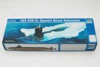 USS SSN-21 Seawolf Class Attack Submarine - 1:144