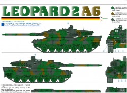 Finishing Guide for Tamiya Leopard 2A6 (56020) 1:16