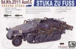 Sd.Kfz. 251/1 Ausf. C - Stuka zu Fuss - 1/35