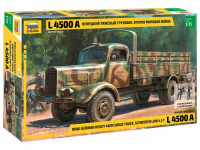 German Heavy 4WD Cargo Truck L4500 A - 1/35