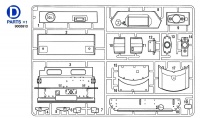 D Teile (D1-19) für Tamiya Panzer IV Ausf. J (56026) 1:16