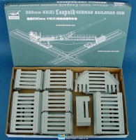 Deutsches 28cm Eisenbahngeschütz K5(E) Leopold - 1:35
