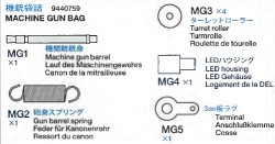 Maschinengewehrbeutel für Panzer IV Ausf. J (56026)