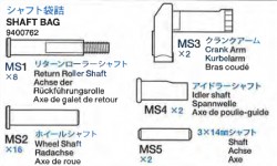 Shaft Bag for Tamiya (56026) 1:16