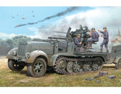 2cm Flakvierling 38 auf Selbstfahrlafette (Sd.Kfz. 7/1 early Version) - 1/35