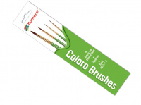 Coloro Pinsel-Set (Größen 00, 1, 4 & 8)