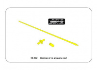 Deutsche 2 Meter Stabantenne - 1:16