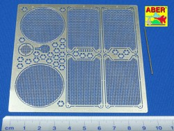 Photo Etched Grills for Tamiya King Tiger 1:16 (ABER)