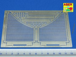 Fotogeätzte Anti-Minen Gitter für Tamiya Königstiger - 1:16