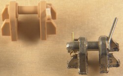 Schleppkupplung (verstärkt) für Panther / Jagdpanther 1:16