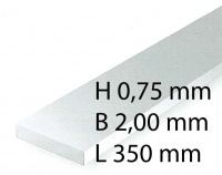 Plastic-Stripes - 0,75 x 2,00 x 350 mm (10 Pcs.)