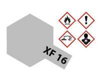 Tamiya XF16 - Aluminum - Flat - 23ml