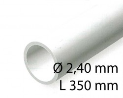 Round tubings - Ø 2,40 x 350 mm (6 Pcs.)