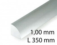 Quarter round - 1,00 x 350 mm (5 Pcs.)