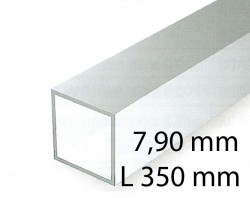 Quadrat-Rohre - 7,90 x 350 mm (2 Stück)