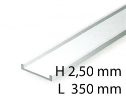 Channels - 2,50 x 350 mm (4 Pcs.)