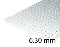 Square Tile Sheet 6,30 mm (1 Pcs.)