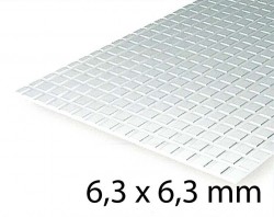 Gehweg-Platte 6,3 x 6,3 mm (1 Stück)