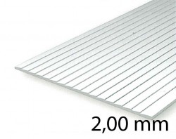 Verkleidungsplatte Schindel 2,00 mm