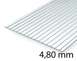 Metal Roof & Standing Seam Siding Sheet - 4,80 mm