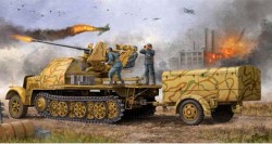 Sd.Kfz. 7/2 3,7 cm FlaK 37 auf SF mit Sd.Ah. 52 - Spät - 1:35