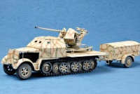 Sd.Kfz. 7/2 3,7 cm FlaK 37 auf SF mit Sd.Ah. 52 - Spät - 1:35