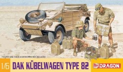 Kübelwagen Type 82 - Afrikakorps - DAK - 1/6