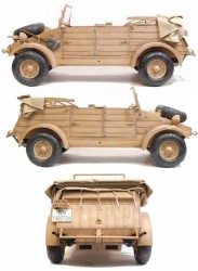 Kübelwagen Type 82 - Afrikakorps - DAK - 1/6