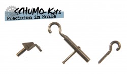 Turnbuckle and clamp for tow cable KV-1 / KV-2