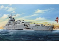 Deutsches Panzerschiff Admiral Graf Spee - 1:350