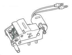 Gearbox Unit B (right) for Tamiya KV-1 / KV-2 (56028, 56030) 1:16